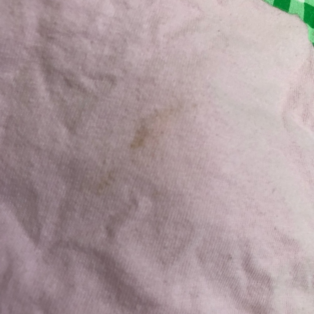 Pink and Green Gingham Alabama UA T-Shirt Medium - Picture 5 of 7